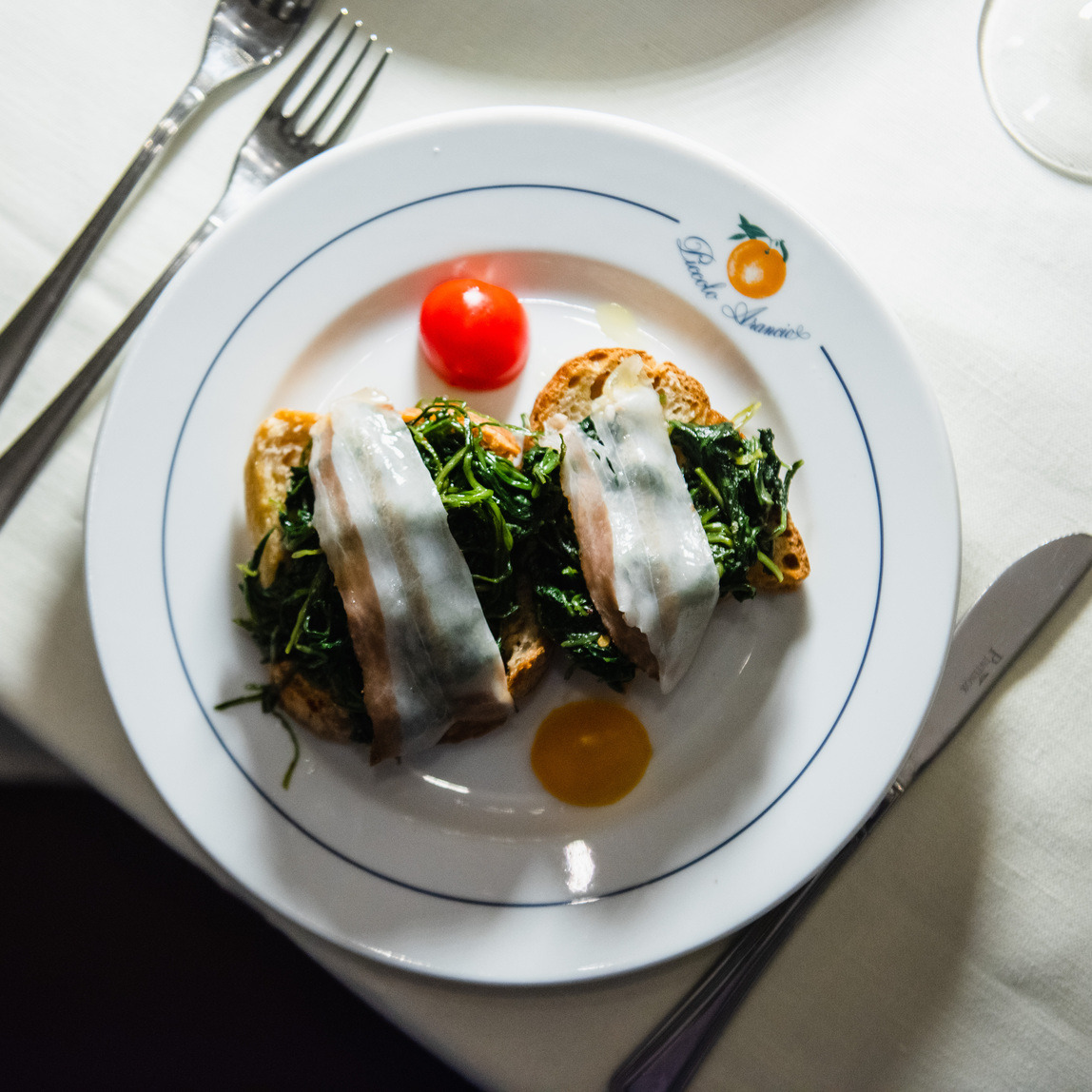 피콜라 아란치오 음식