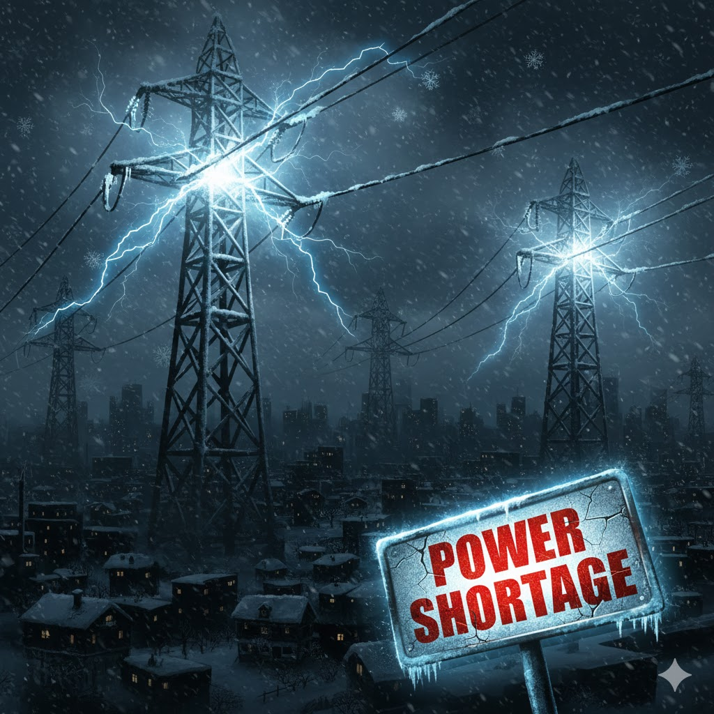 겨울철 전력난의 원인