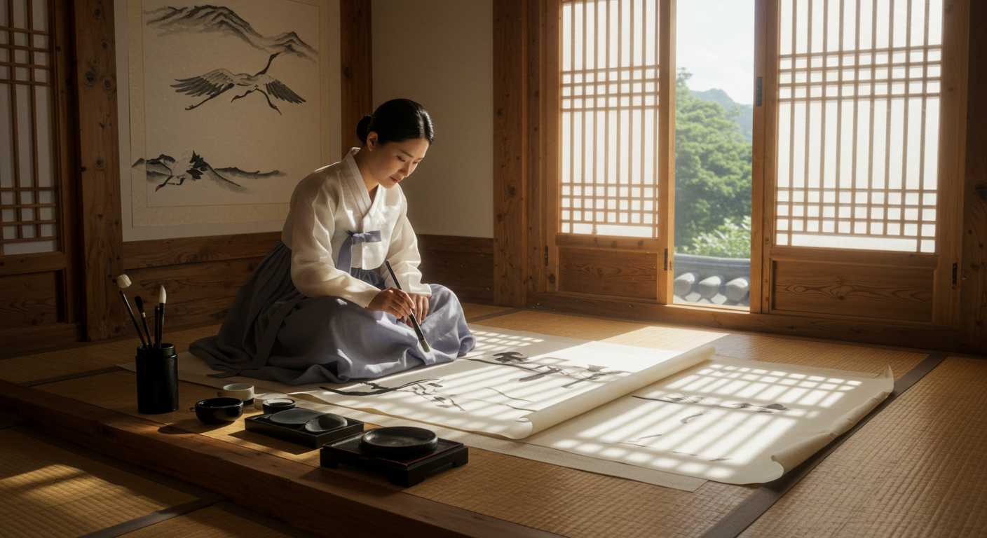 Why Traditional Korean Ink Paintings Used Minimalist Techniques
