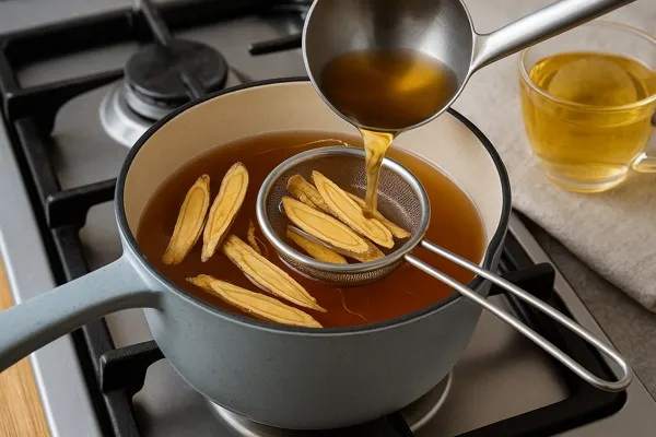 황기차 끓이는 법 간단히