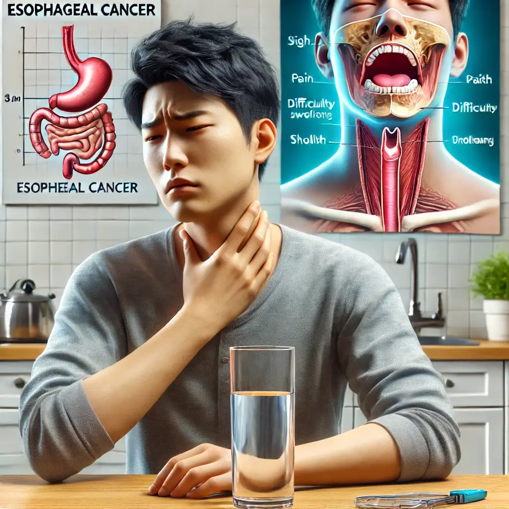 식도암 초기증상 생존률 원인
