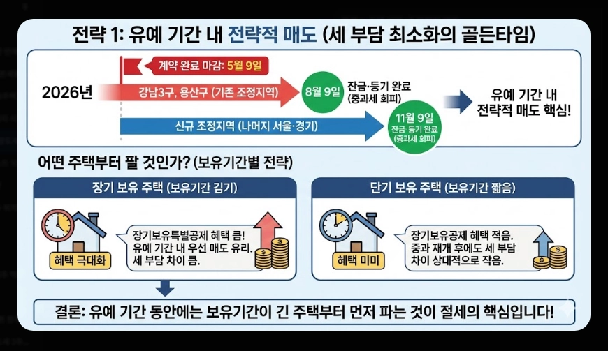 조정대상지역 다주택 양도세 중과세율 [2026년 조정대상지역] 5월 9일 종료 전 절세 전략 5가지 가이드