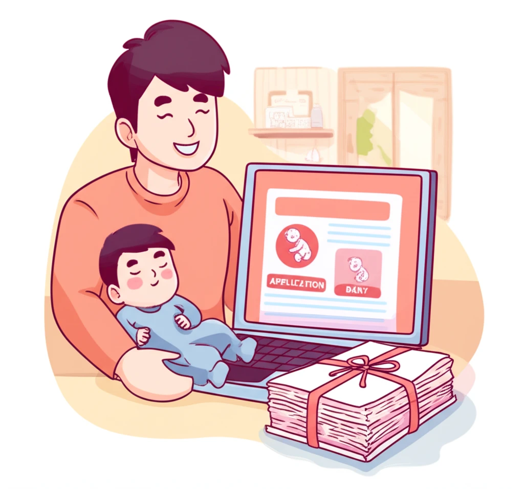 아빠 육아휴직급여 최대 450만원 받..