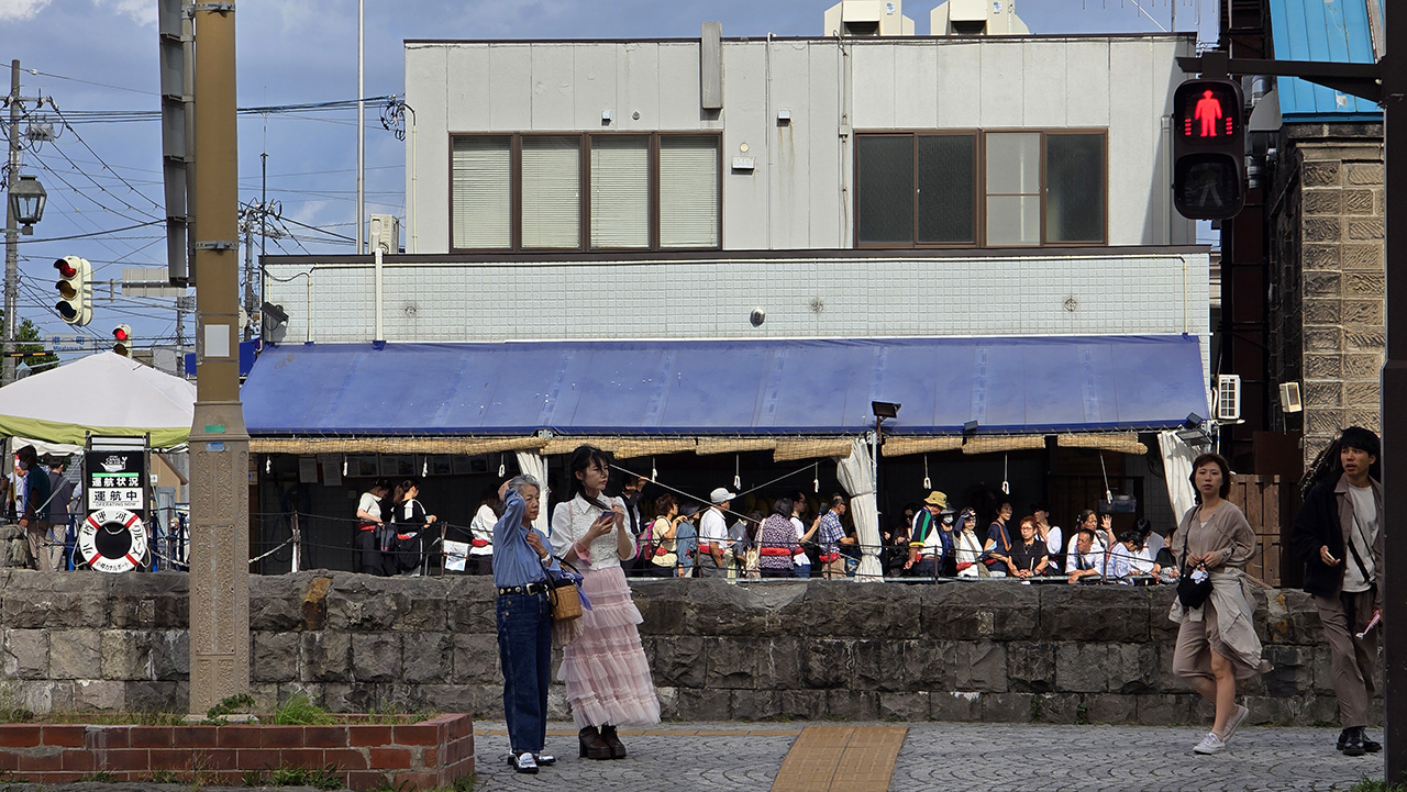 오타루 운하 크루즈