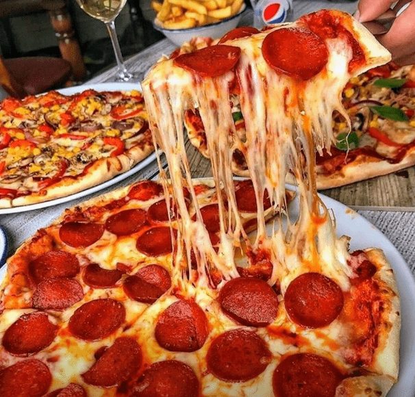 마포 맛집 " 독타운피자 " 음식 사진