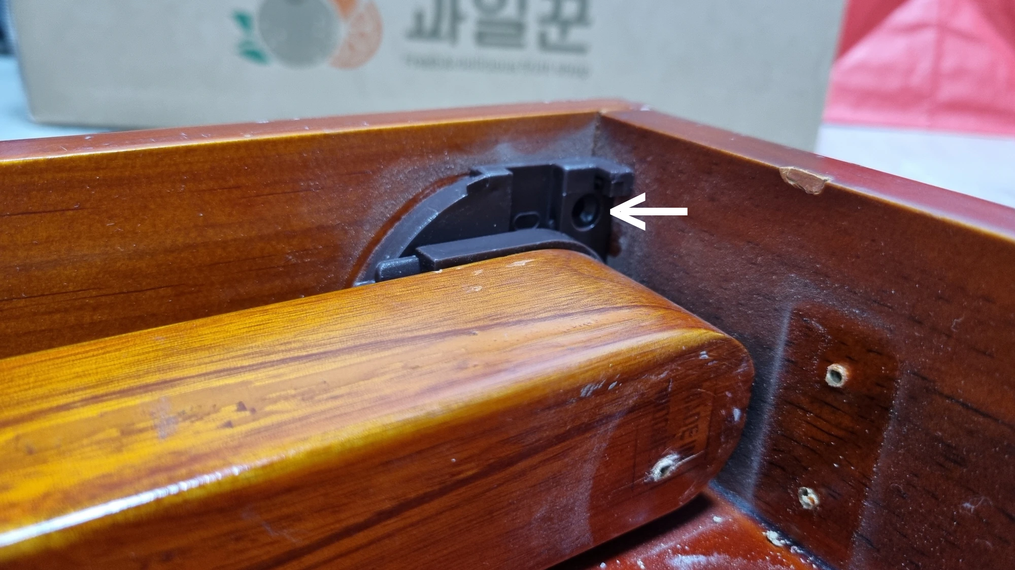 상다리 설치 위치