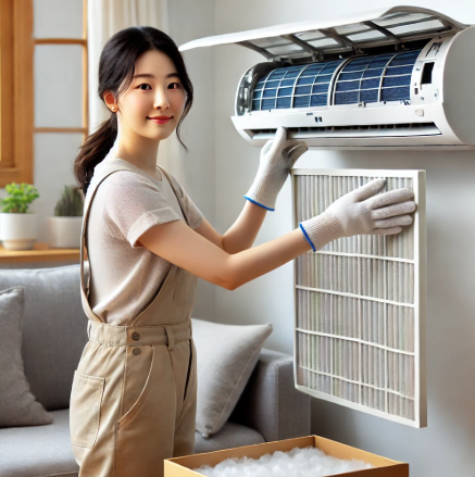 에어컨 분해 청소 방법