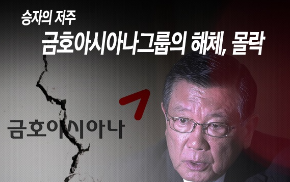 금호아시아나 그룹의 몰락 과정