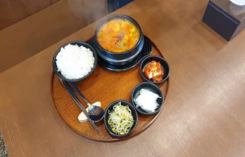 초당쫄면순두부