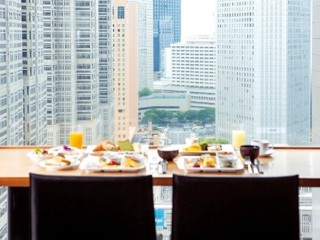 신주쿠 워싱턴 호텔 25층 식당