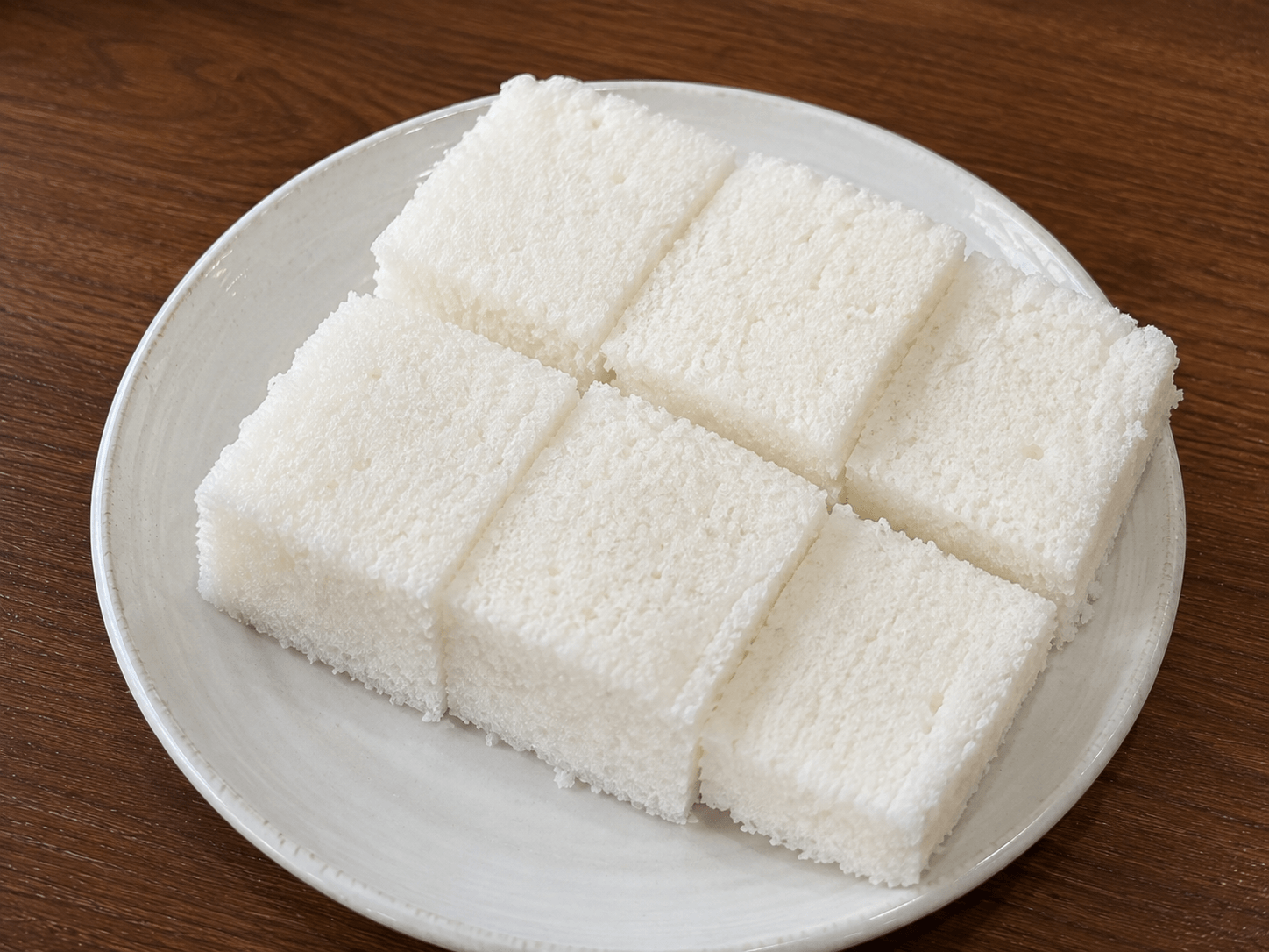 부드럽고 담백한 수제 백설기