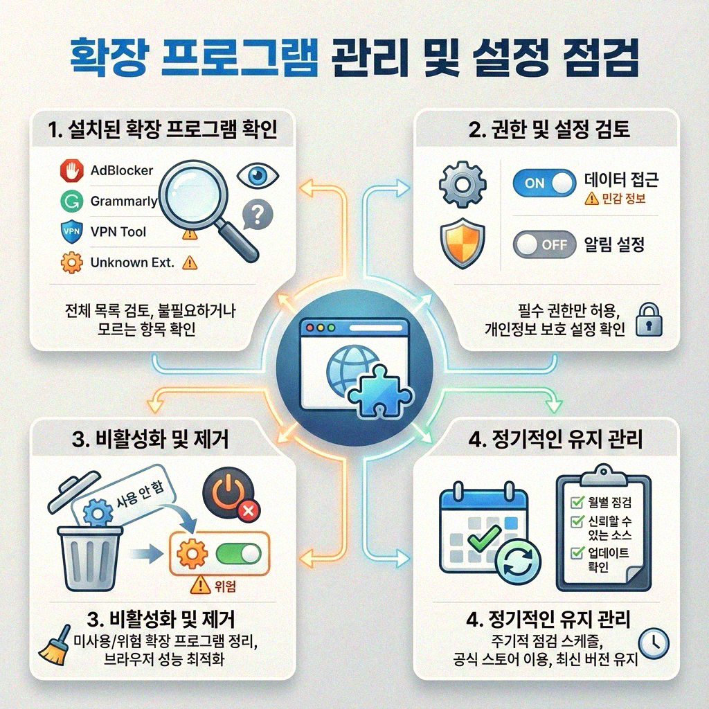 크롬 확장 프로그램이 작동하지 않을 때 해결법 총정리