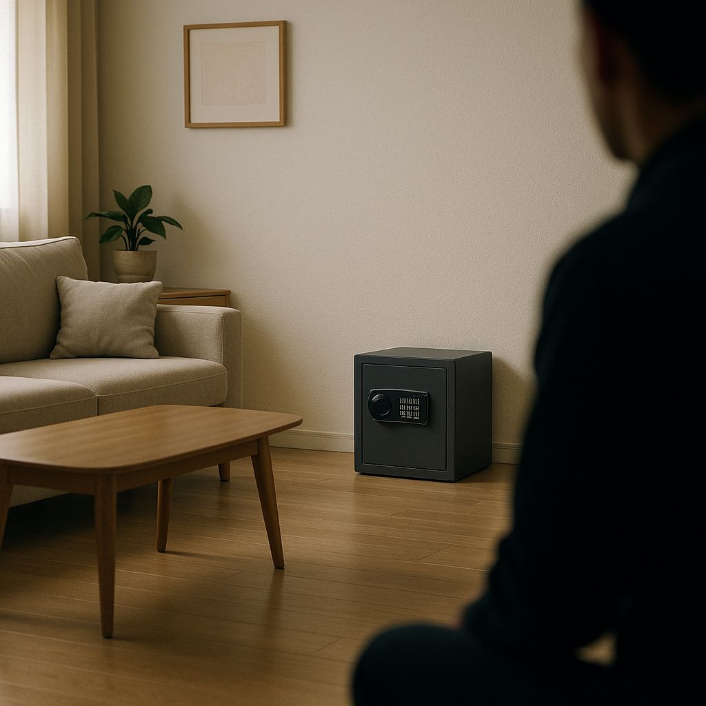 “가정용 금고의 존재가 도둑에게 위험 신호가 될 수 있음”