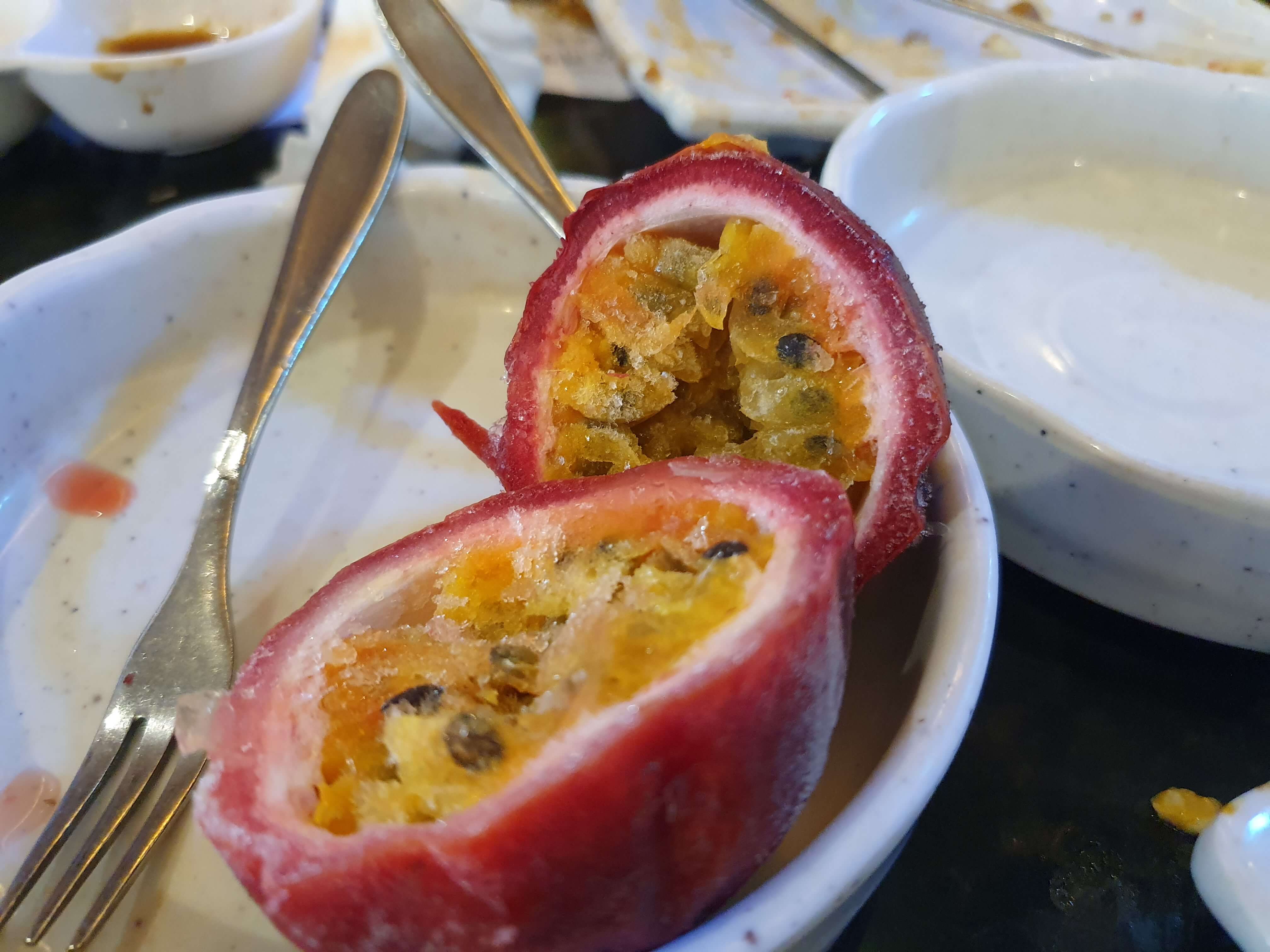 얼린 패션후르츠