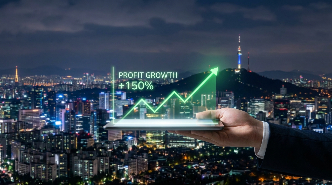 2026년 직업별 수익 상승률을 보여주는 시각적 지표