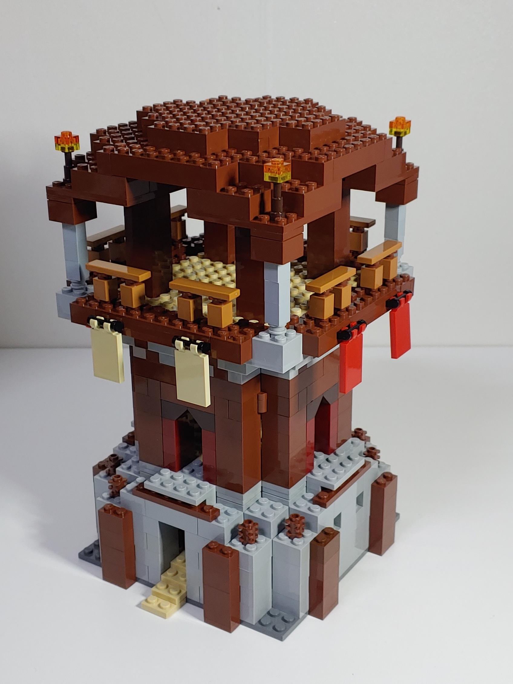 약탈자 전초기지 감시탑 창작품 완성