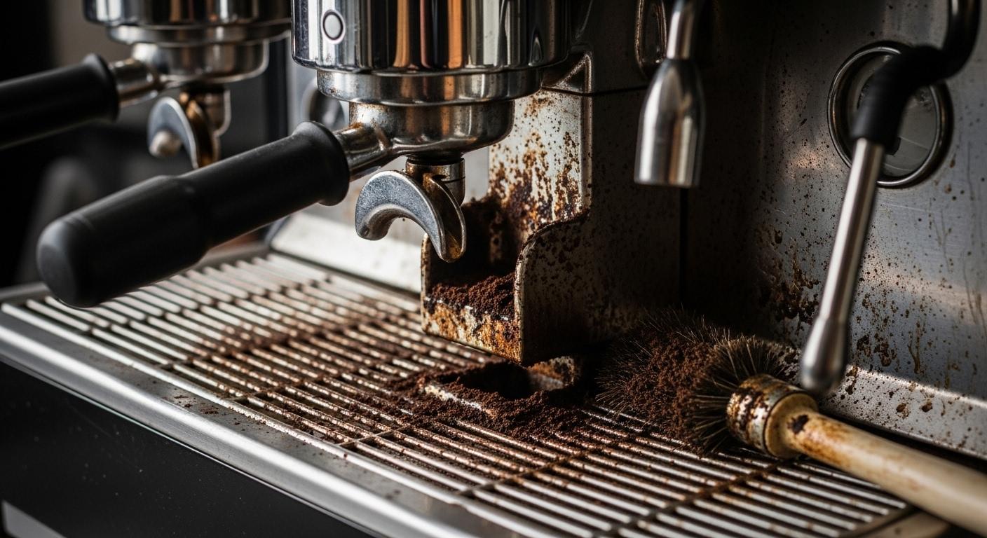 세척 불편 커피머신