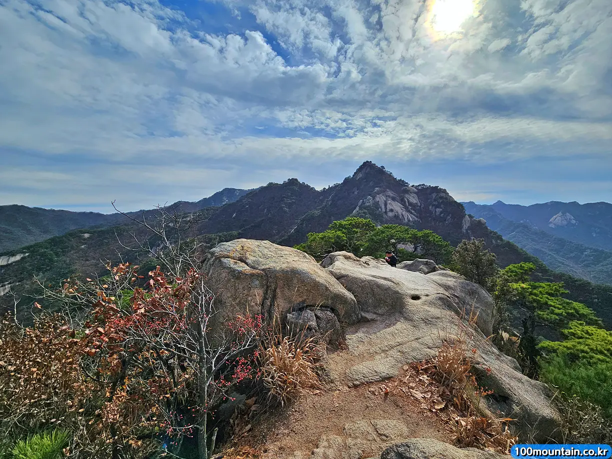 용출봉 조망