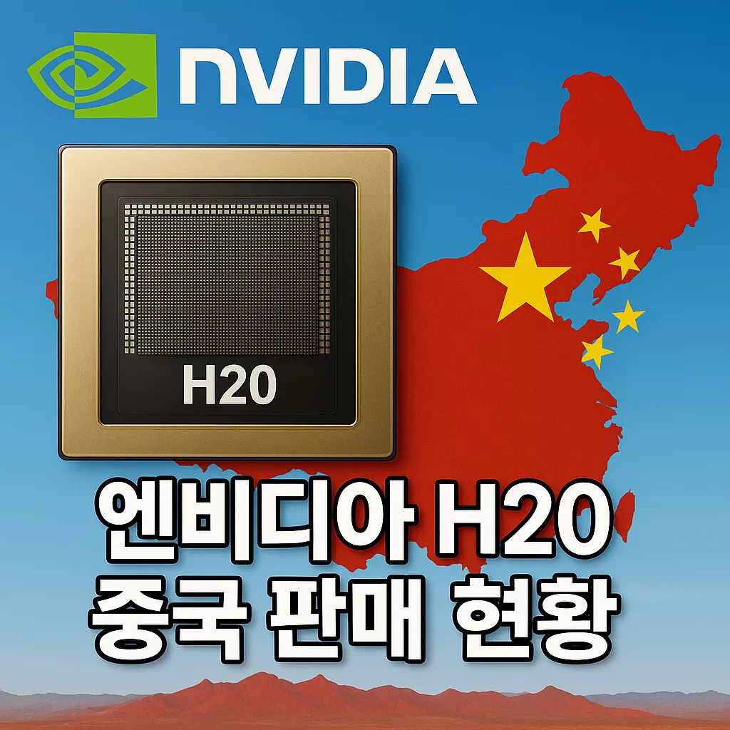 엔비디아 H20 중국 판매 현황