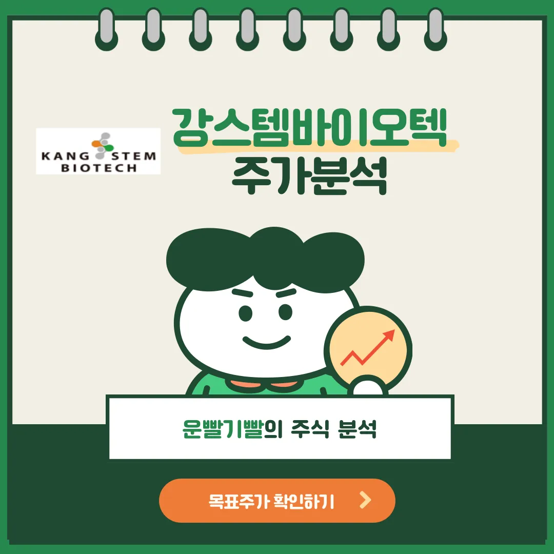 강스템바이오텍 주가분석