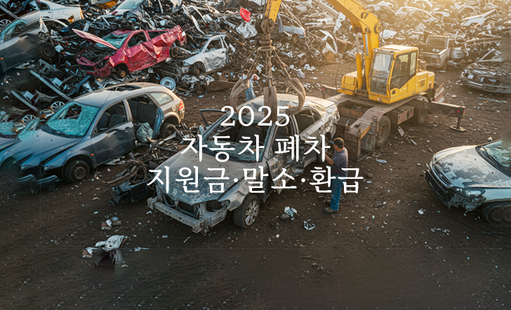 2025 자동차 폐차 지원금, 얼마나 받을까?