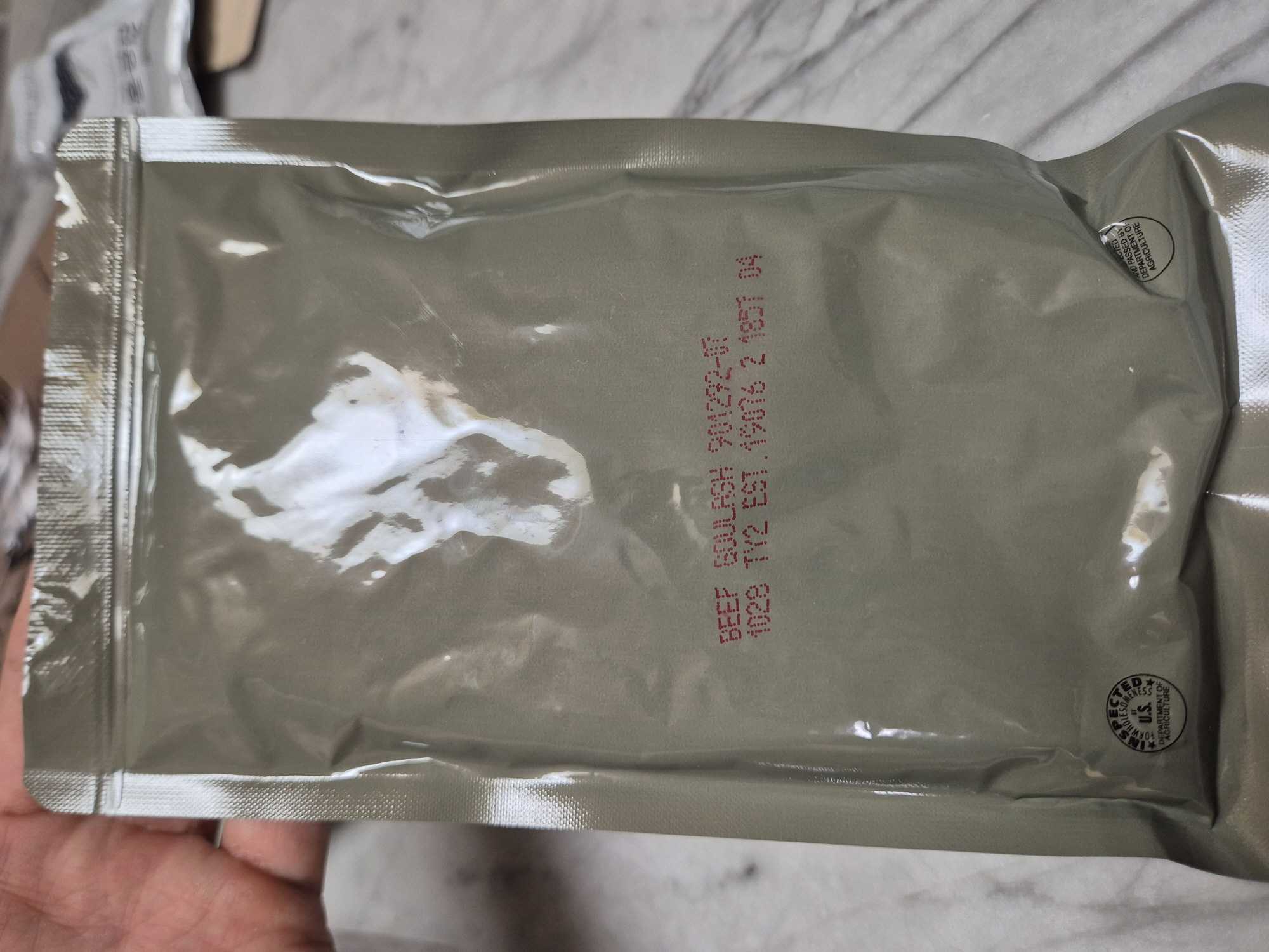 MRE BEEF