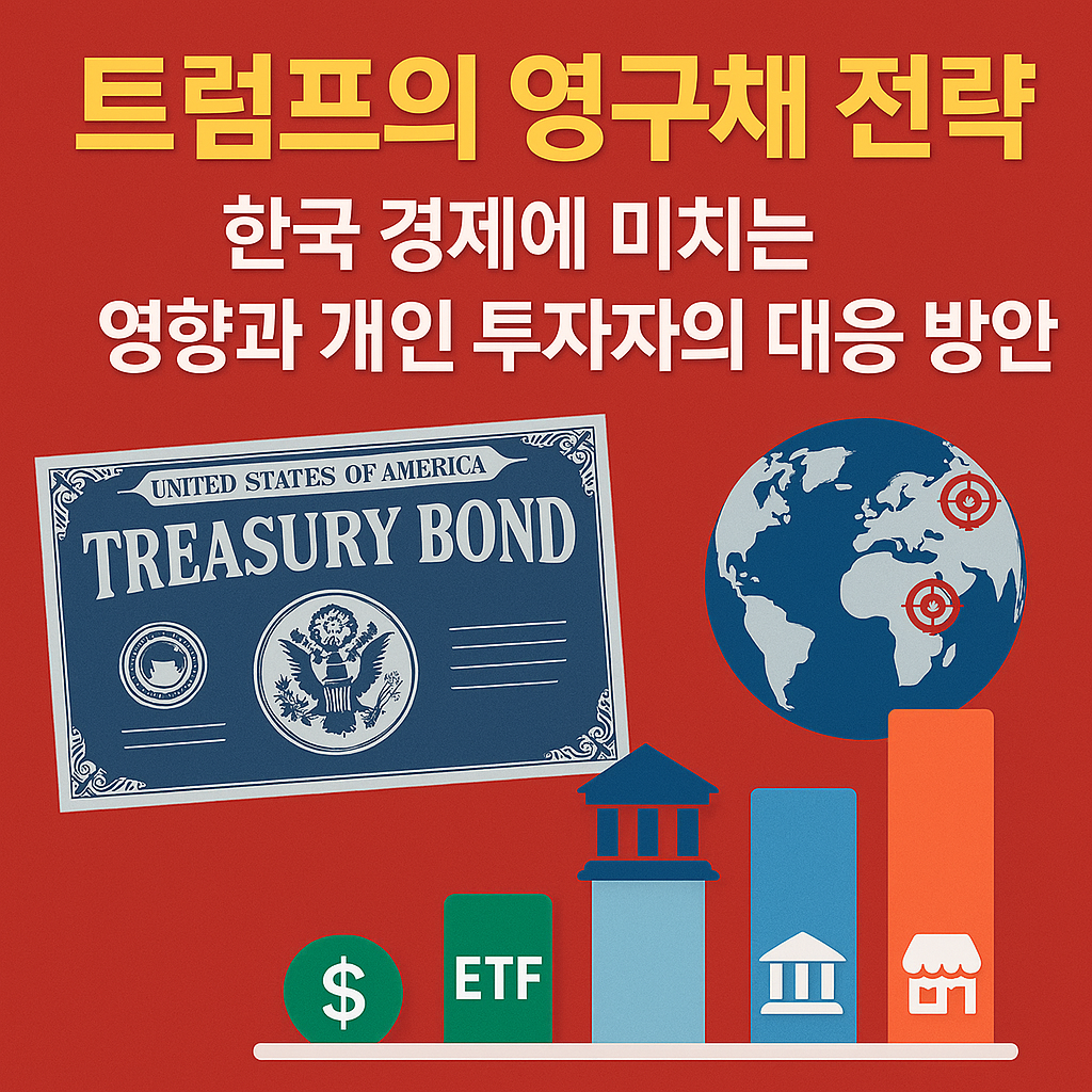 트럼프 영구채 전략과 한국경제 영향 분석 인포그래픽