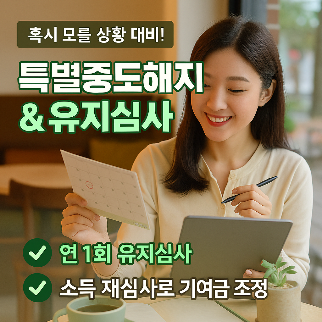 2025 청년도약계좌 특별중도해지 유지심사 안내