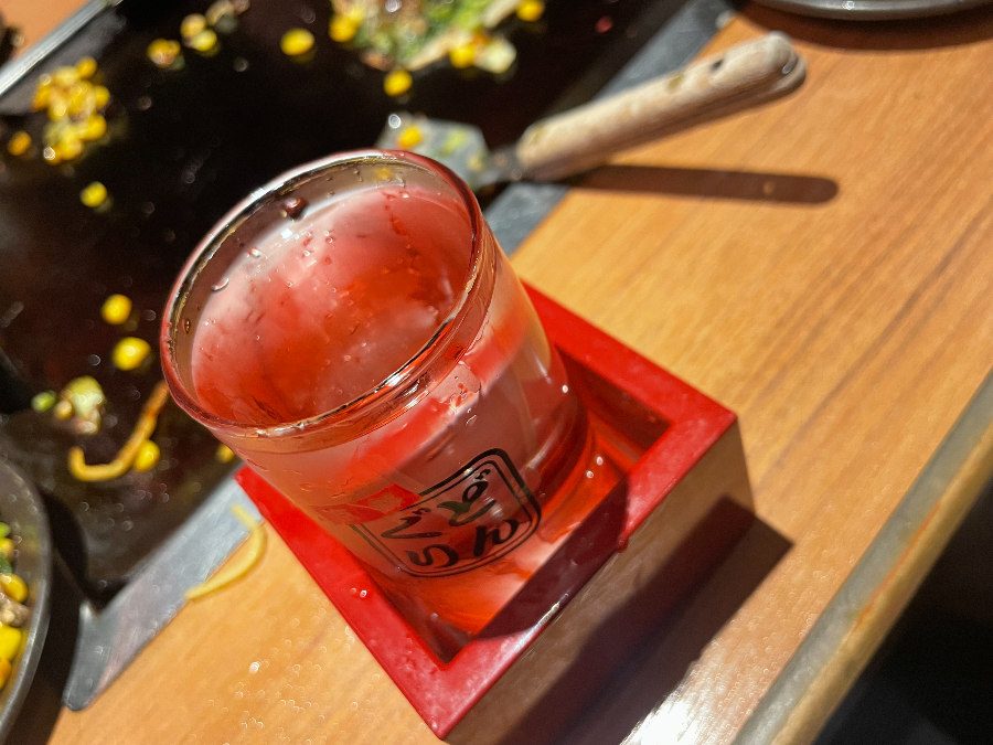 동구리 오코노미야끼 나마자케 생주