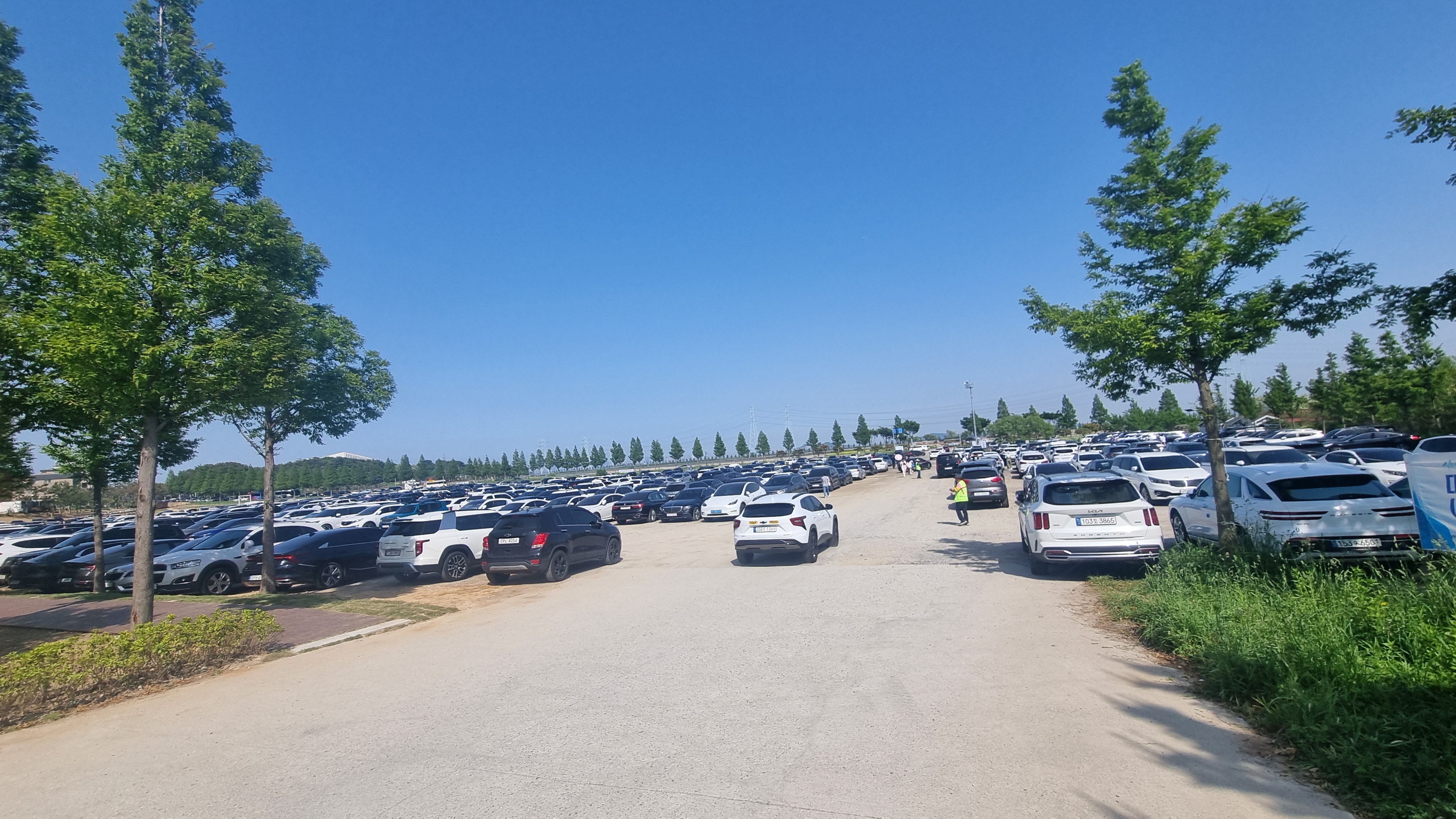 대부도 공영주차장