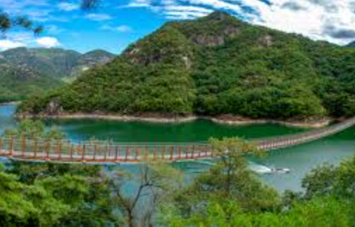 옥순봉 출렁다리