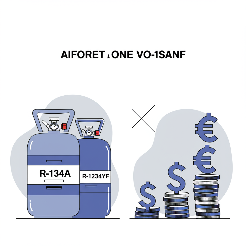 자동차 에어컨 냉매 가스의 역할과 부족 현상