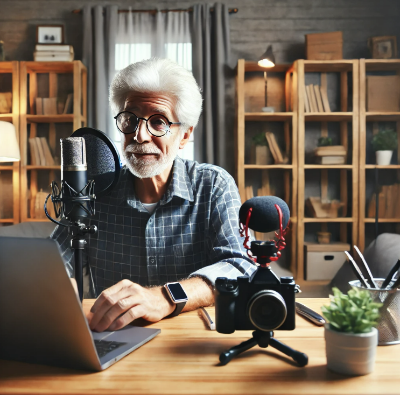 시니어 인플루언서 관련 이미지