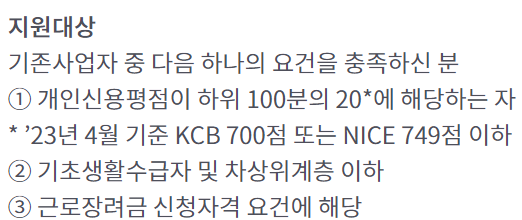 서민금융진흥원 시설개설자금