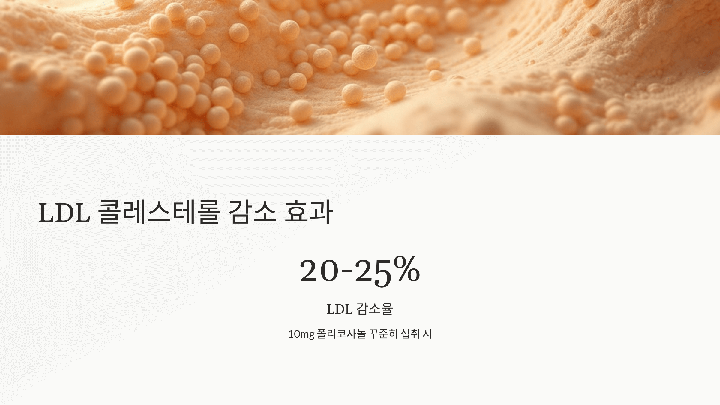 폴리코사놀과 관련된 사진입니다.