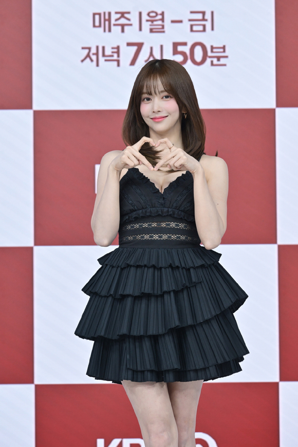 KBS '스캔들' 제작발표회에 참석한 배우 한보름 [사진=KBS ]