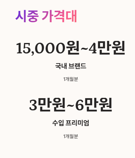 포스파티딜세린 가격