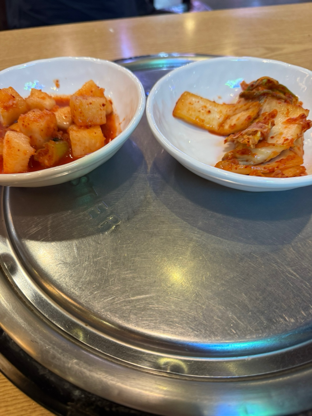 기본 밑반찬 이미지