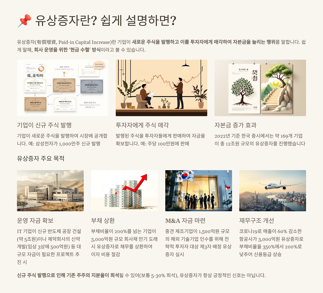 유상증자