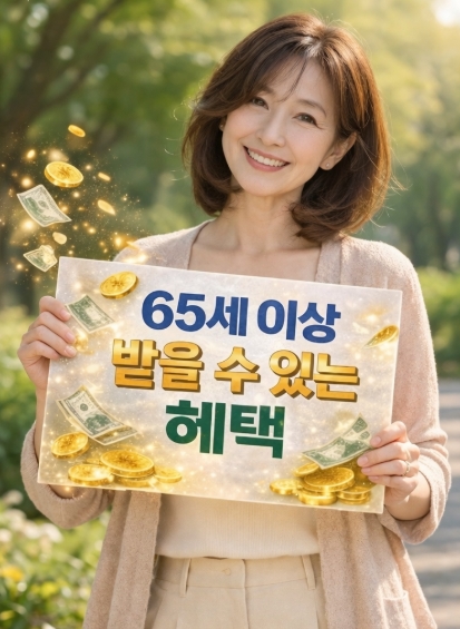 65세 이상 노인 혜택! 65세 이상 혜택! 총정리!