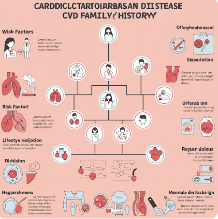 심혈관 질환 가족력에 관한 이미지