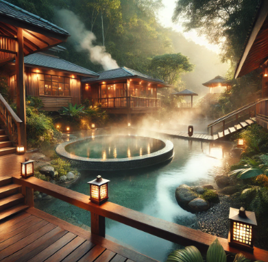 겨울 온천 여행지