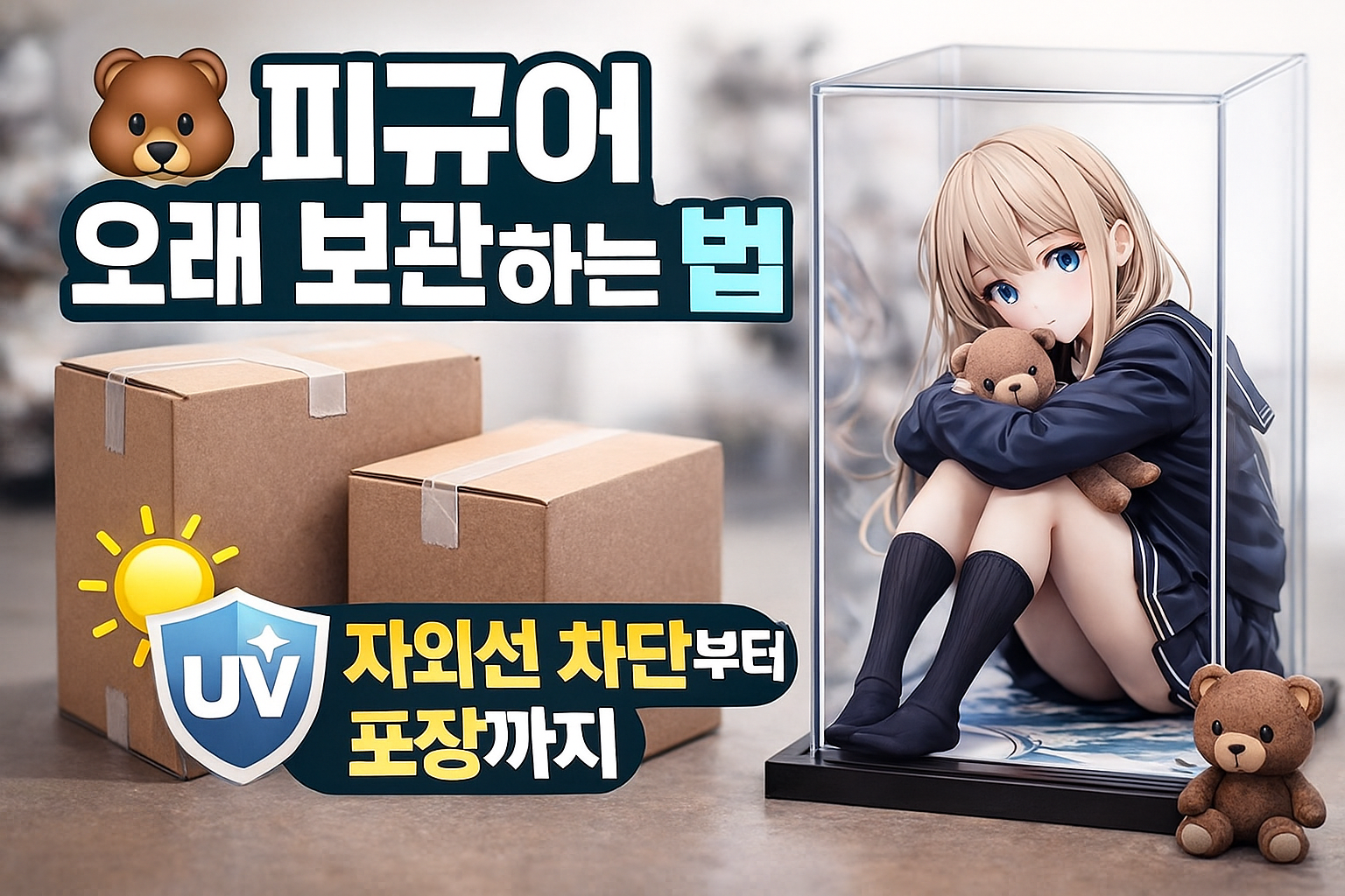 피규어 보관법