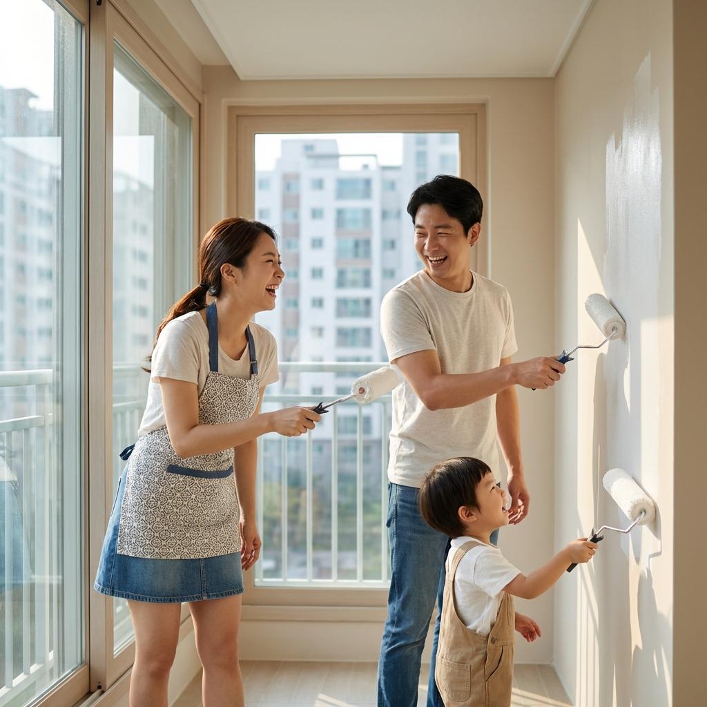 40평대 베란다 세라믹코트 견적