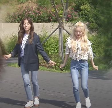 설인아 청하 런닝맨