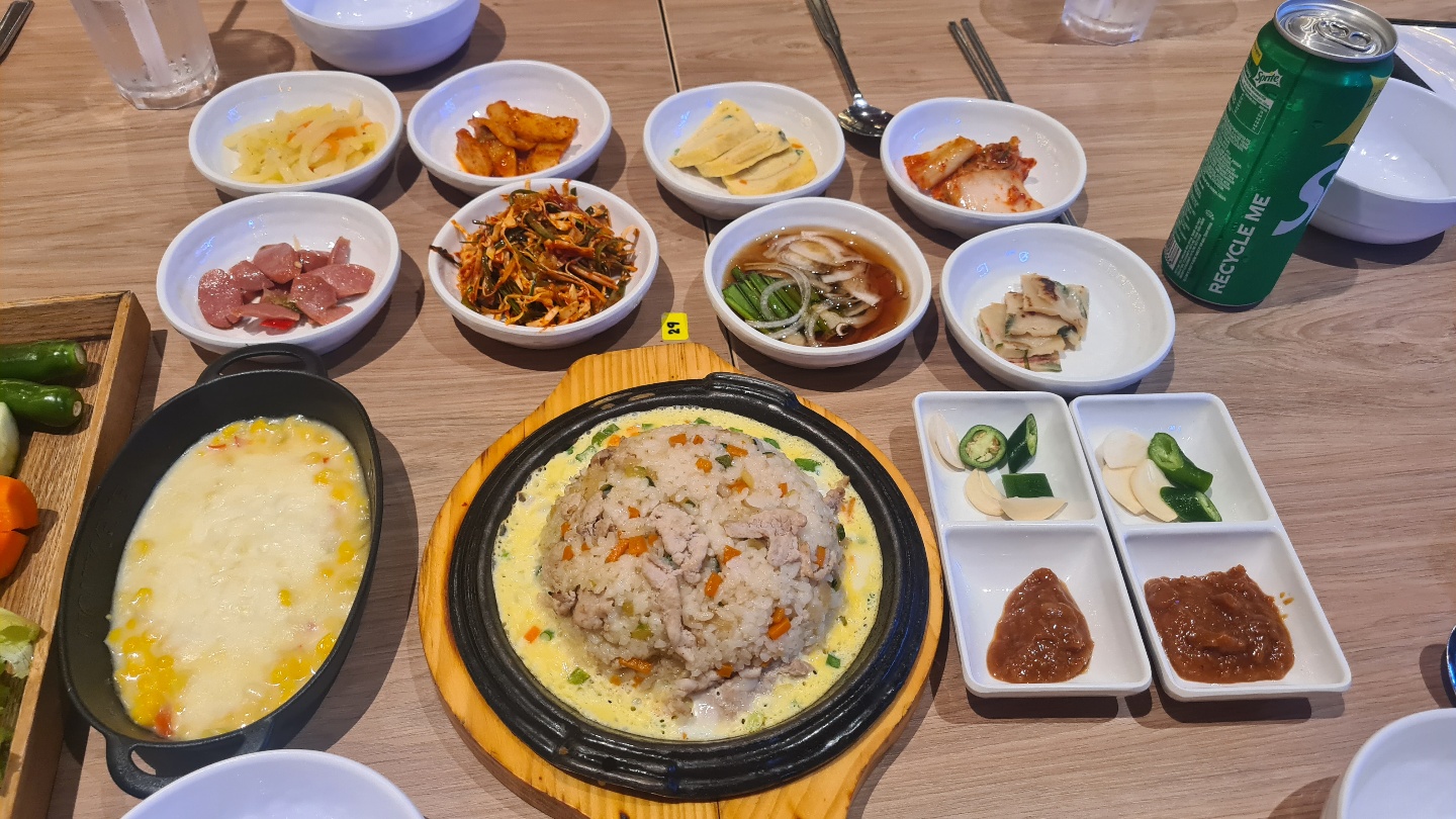 한상 밑반찬