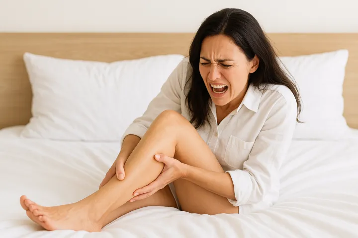 자다가 종아리 쥐