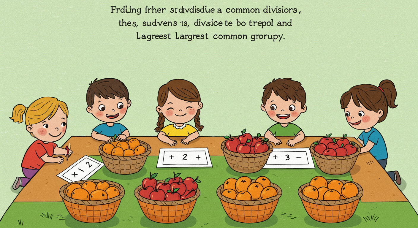 공약수와 최대공약수