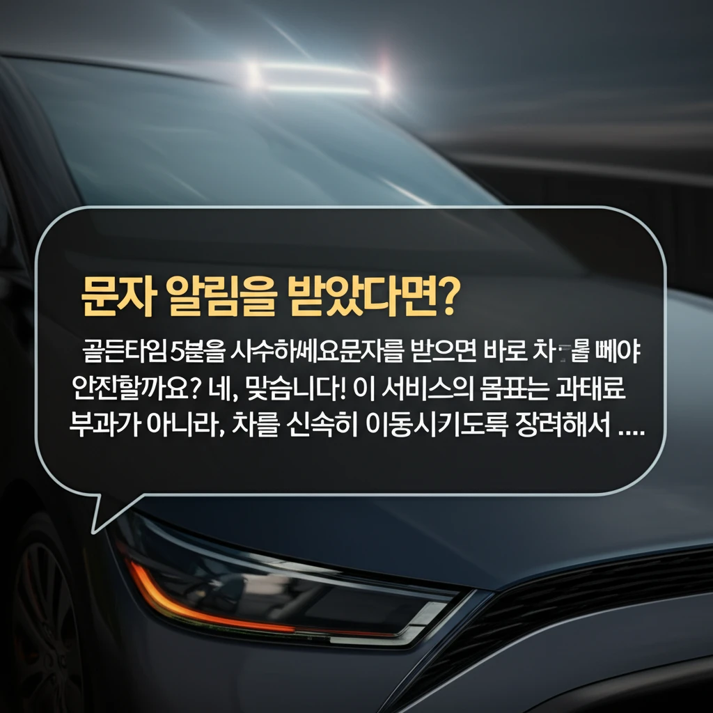 대구 달서구 주정차 단속 문자 알림 ..