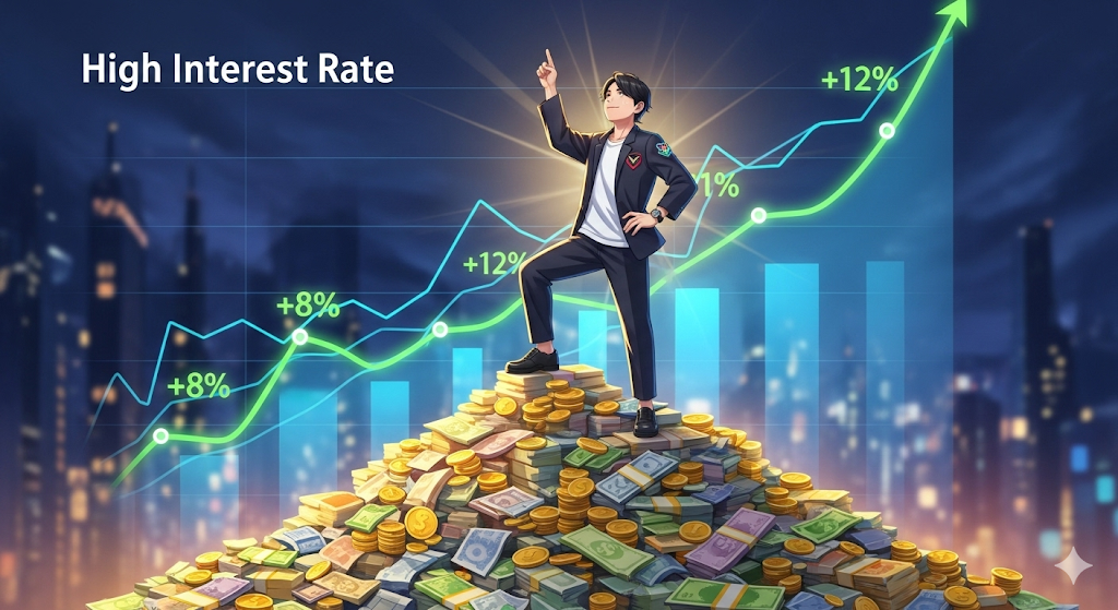 고금리 관련 이미지